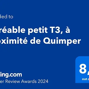 Appartement Agreable Petit T3, A Proximite De Quimper, Ergué-Gabéric